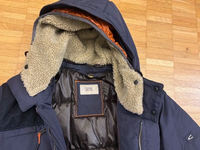 Camel Giacche: Winterjacke, Herren, Camel activ, Gr, 54/L, dunkelblau – Usato da Uster venduto da sanura01 5
