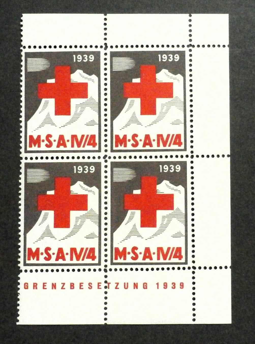 Alle Briefmarken: CH Soldatenmarken Viererblock** – Neu (gemäss Beschreibung) aus Kehrsatz von Bernherb2