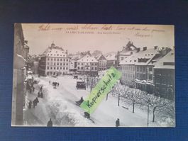 La Chaux de Fonds Rue Leopold Robert AK Neuenburg belebt