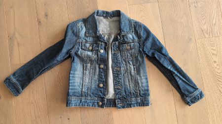 Jeansjacke NY/USA Original Brand blau guter Zustand Gr. 134