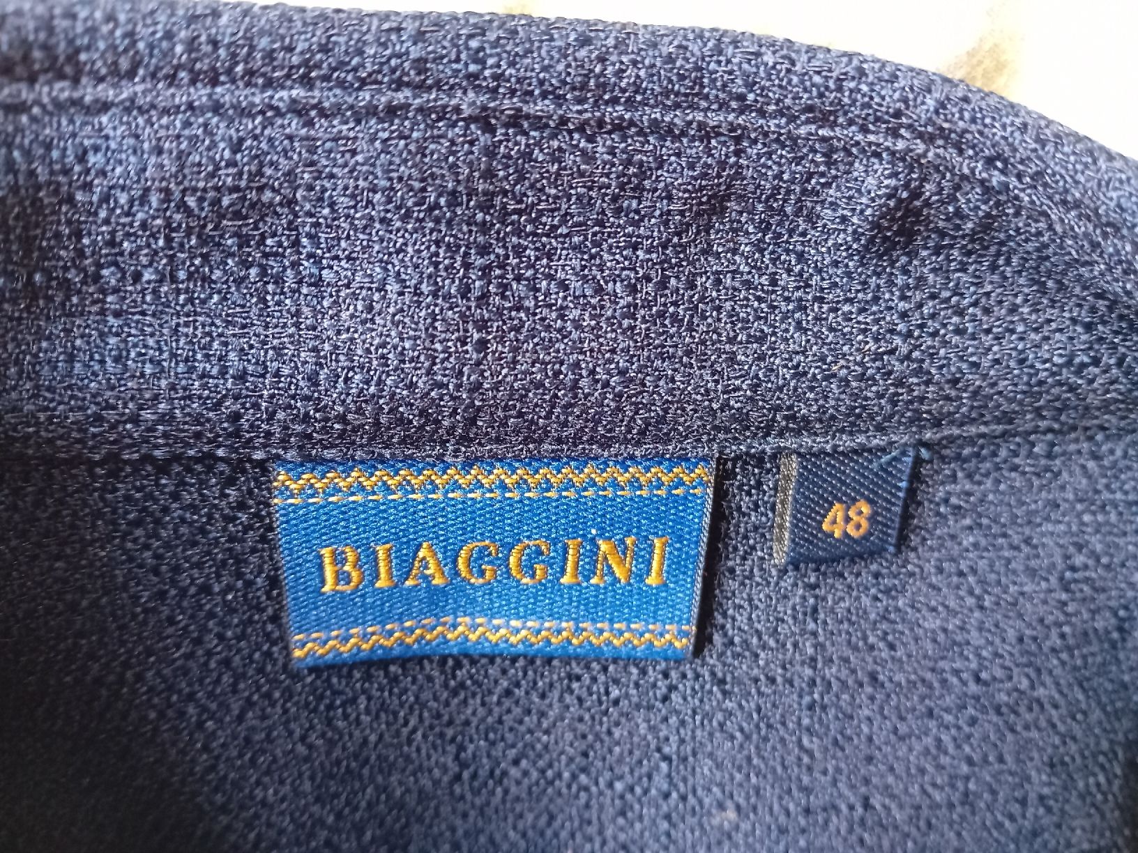 Jacken: Jacke /Bluse, dunkel-dunkelblau, Gr. 48 – Gebraucht aus Witterswil von hele04 2