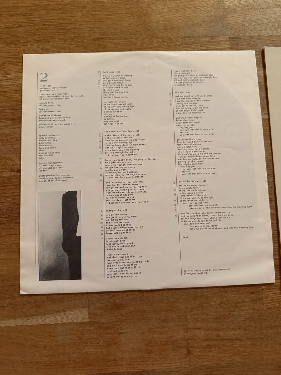 Dischi in vinile: Chris Rea - Water Sign LP - Schallplatte – Usato da Goldach venduto da Messerguru 5