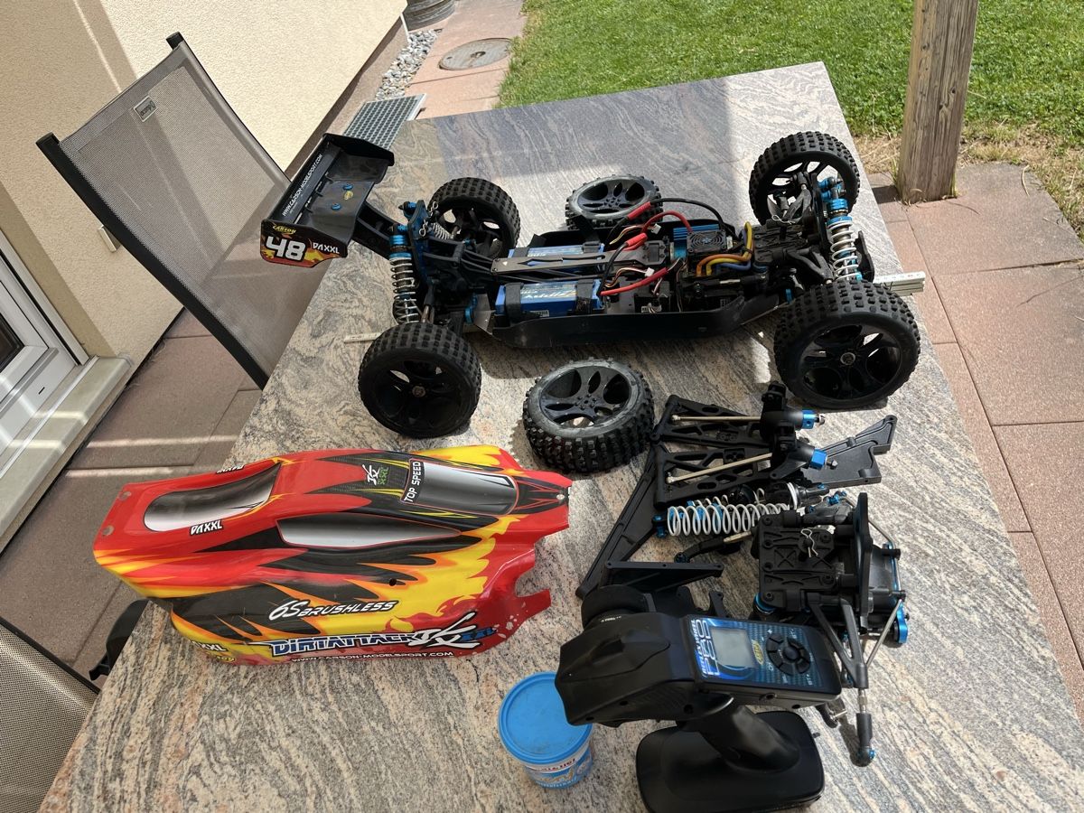 Carson Modellismo RC: Carson Dirt Attack XXL brushless 6s 1:5 – Usato da Oberriet SG venduto da snv100 3