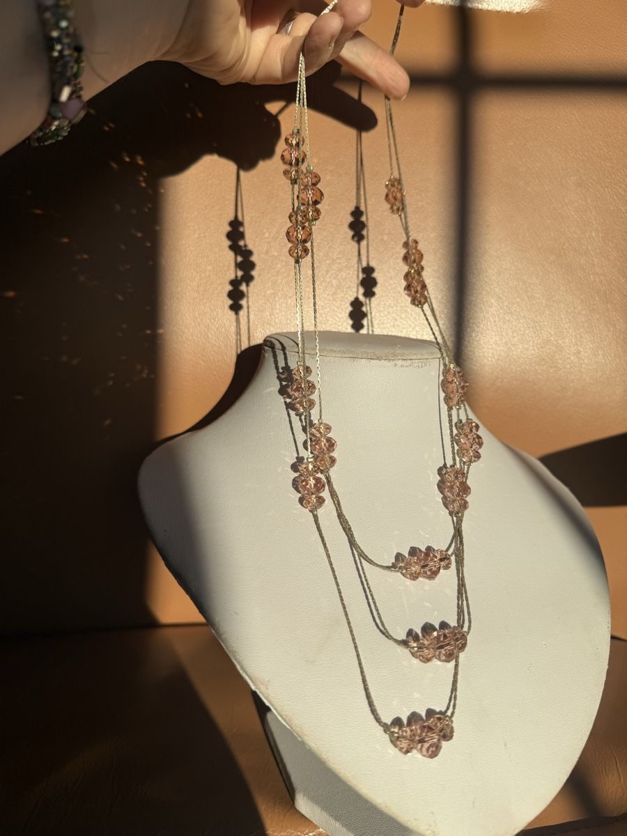 Catenine: Rosa Modeschmuck Kette NEU – Nuovo e nell'imballaggio originale da Basel venduto da Chili007 1