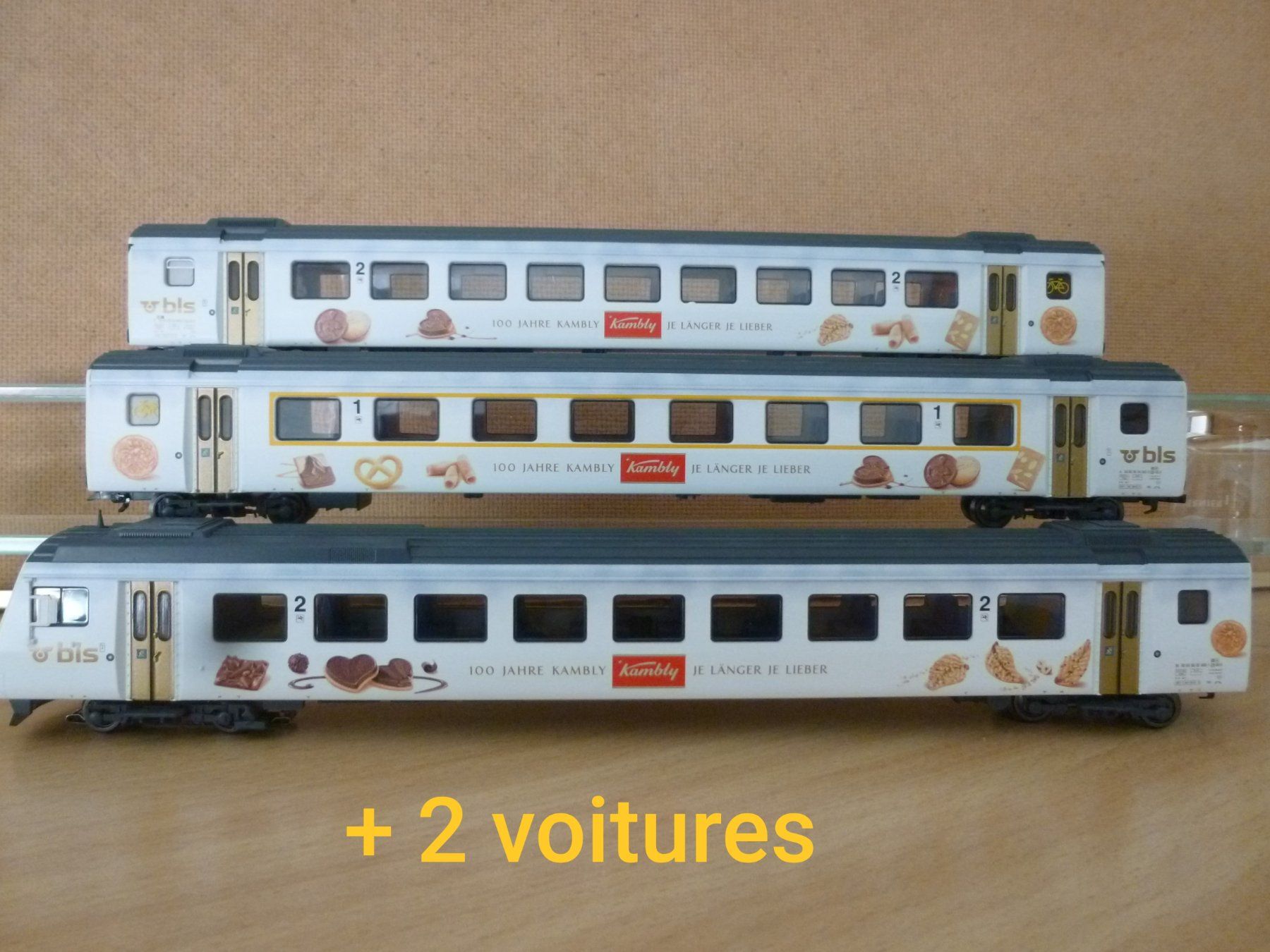 Modellini di ferrovie: Composition EW III KAMBLY du BLS – Nuovo e nell'imballaggio originale da Auvernier venduto da gandalf08