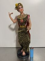 Vintage thailändische Tänzerin Puppe, Sammlerstück! (40 cm)