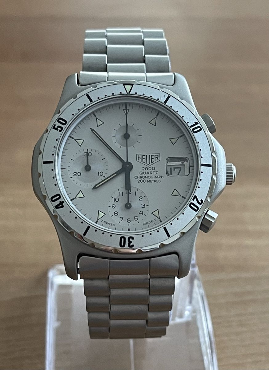 Tag Heuer Uhren: 1984 HEUER 2000 Prof. Chrono 200m. 272.006 restauriert – Gebraucht aus Embrach von Canderau 3