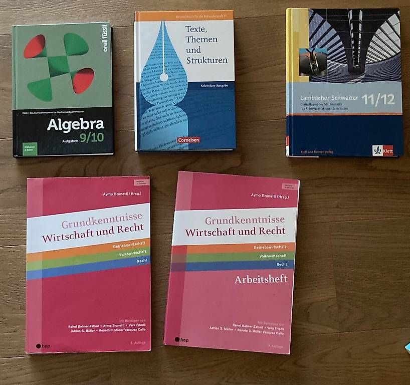 Bücher: Diverse Schulbücher – Gebraucht aus Paspels von giu_vt7p