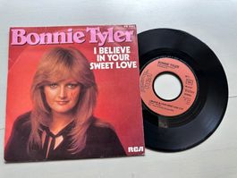 BONNIE TYLER tolle Single I believe in your sweet love Franc