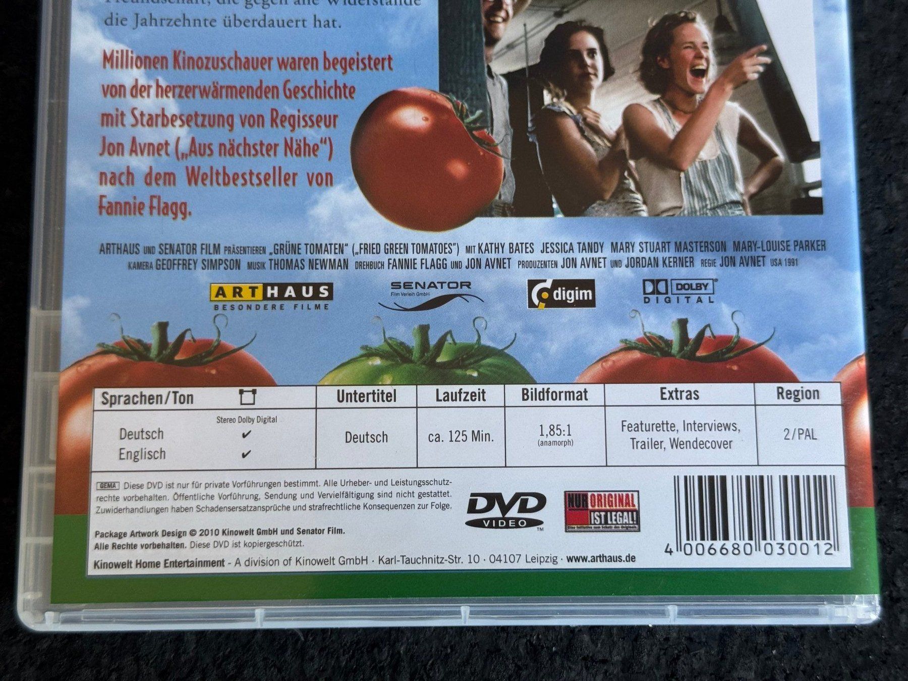 Alle DVDs: Grüne Tomaten DVD DE/EN – Gebraucht aus Fribourg von tschjoly 3