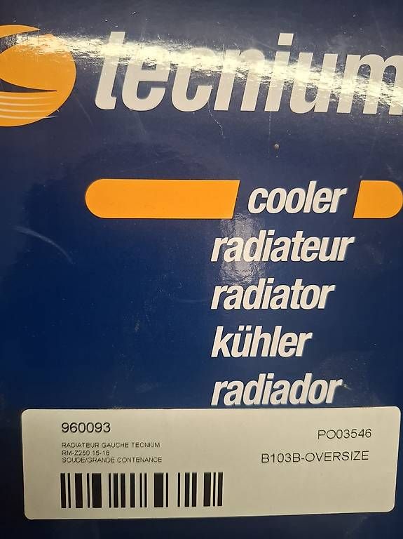 Radiatori: Radiateur Suzuki RM-Z – Nuovo e nell'imballaggio originale da Cournillens venduto da MotoRepaire