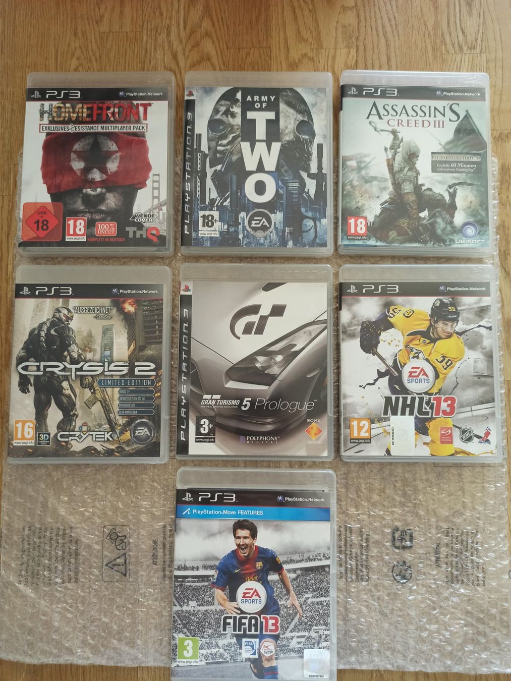 Spiele: Sammlung Spiele TOP - Action, Racing, Sport PS3 – Gebraucht aus Oberweningen von mar_87mx