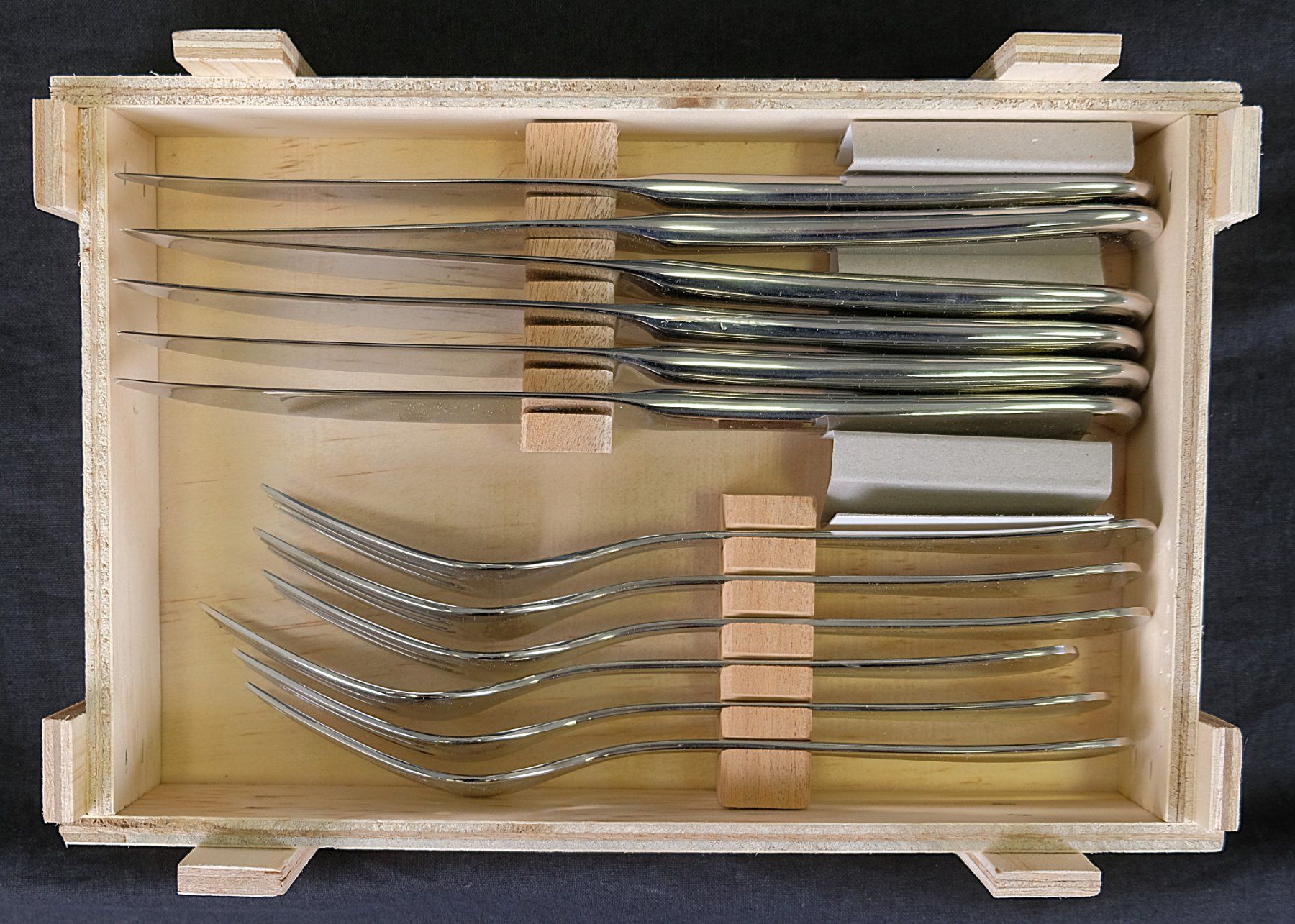 WMF Set di posate: WMF Steakbesteck 12-teilig – Usato da Volketswil venduto da brockipfannenstil 8