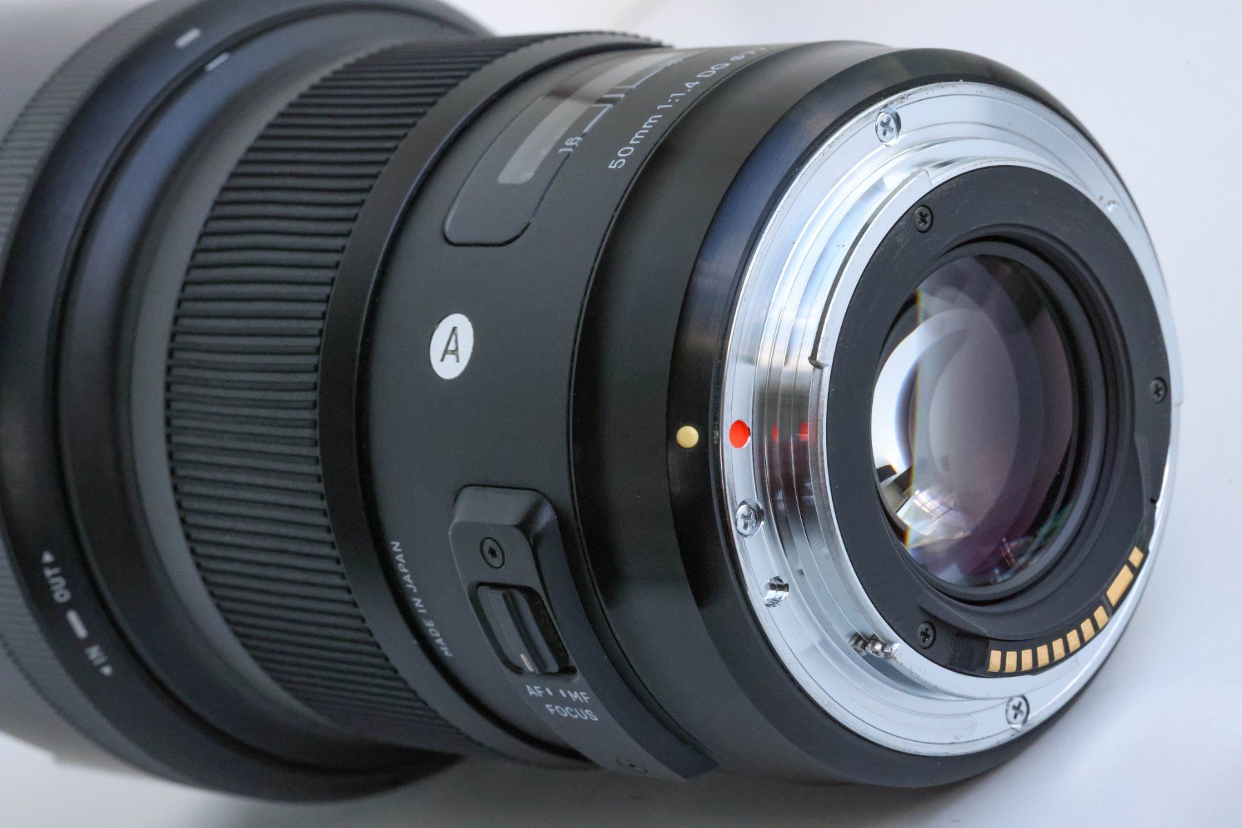 Sigma Obiettivi: Sigma 50mm 1:1.4 DG ART Canon – Usato da Zug venduto da rogtrlee 4