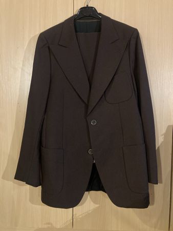 Originaler Vintage Anzug St. Gallen Braun