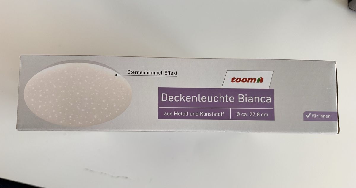 Lampadari & plafoniere: Deckenleuchte Bianca - Sternenhimmel-Effekt, Neu! – Nuovo e nell'imballaggio originale da Zürich venduto da Gadgets2020 2