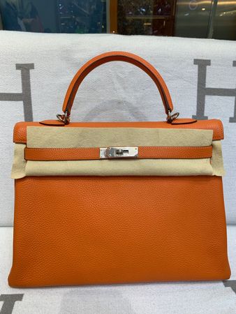Hermes Kelly35 Orange Togo Phw K