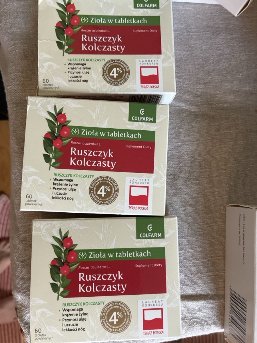 Lebensmittel & Spezialitäten: Colfarm Ruszczyk Kolczasty Tablets 3x60 pcs New – Neu und originalverpackt aus Untersiggenthal von mic_ksv9 1