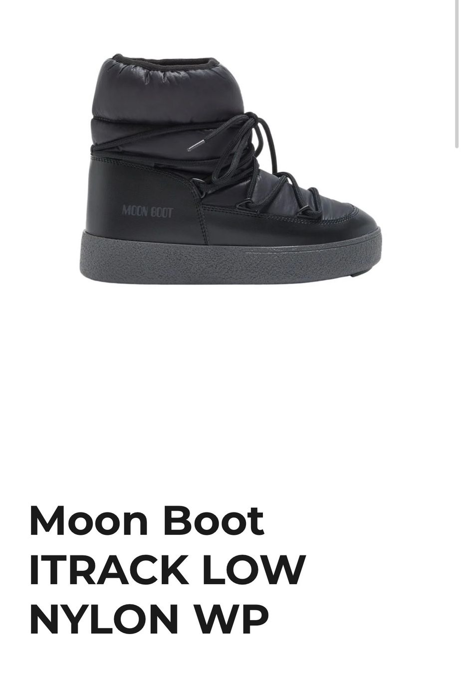 Moon Boot Scarpe da donna: Moon Boot Itrack Low Nylon 37 Neu – Nuovo (secondo la descrizione) da Erlenbach ZH venduto da Pocahoney 6