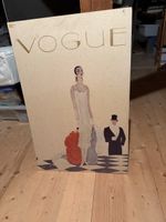 Vogue Deko Schild, Vintage Poster, 1920er Jahre Stil Art Dec