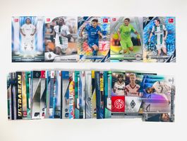 2025 Topps Bundesliga (Kone Thuram Bischof Kruse) 55 Karten