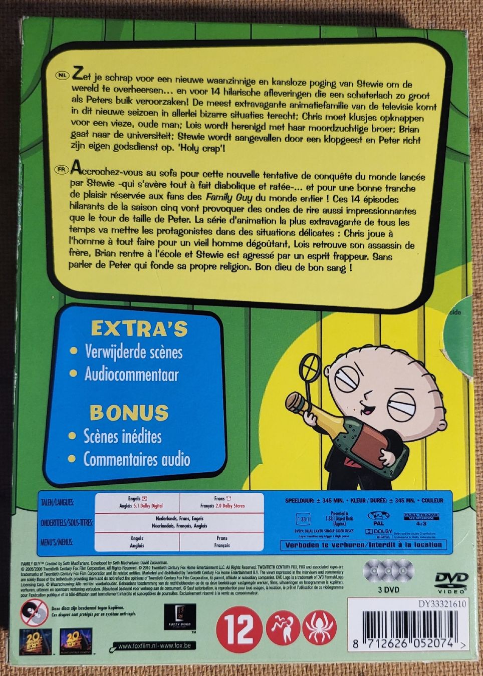 Tutti i DVDs: Coffret DVD Family Guy - Saison 5 – Usato da Montet (Glâne) venduto da KOADA 1