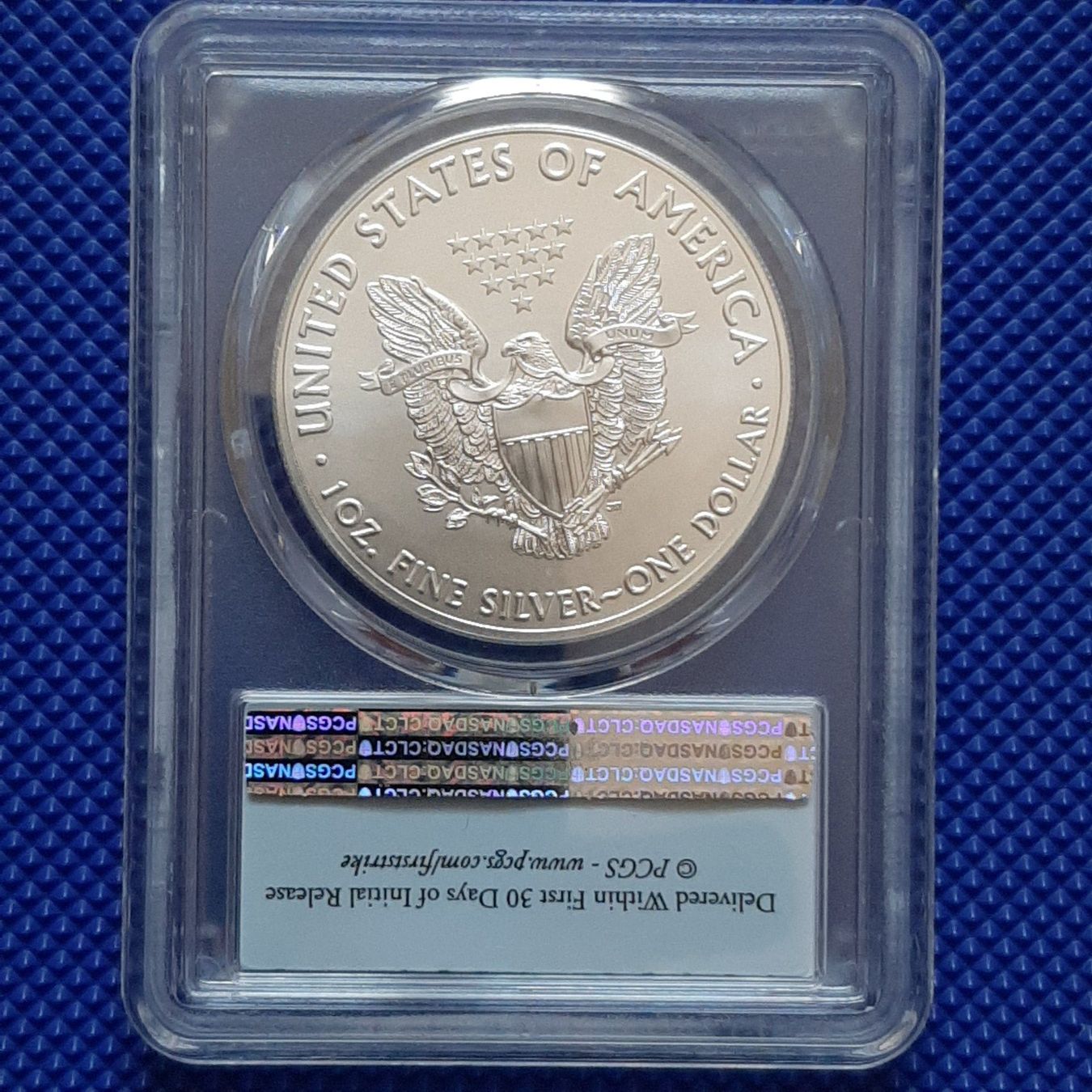Toutes les monnaies: Silver Eagle 1$ 2018 First Strike PCGS 2018 – D'occasion à Carouge GE par cecob0909 2