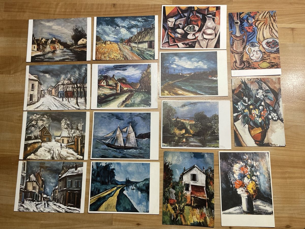 Cartoline postali: 15 AK mit Kunst von Vlaminck – Usato da Rümlang venduto da Kartenpost1
