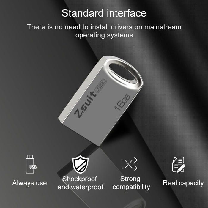 Chiavette USB: Zsuit 64GB USB 2.0 Mini Metallring Form USB Flash Disk – Nuovo e nell'imballaggio originale da Aesch BL venduto da Tante-Emma-Laden_BL 6