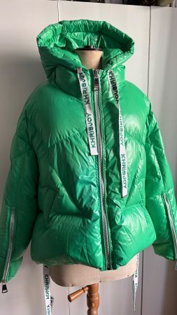 KHRISJOY Oversized Daunenjacke Grün Gr. S/M – wie neu 💚
