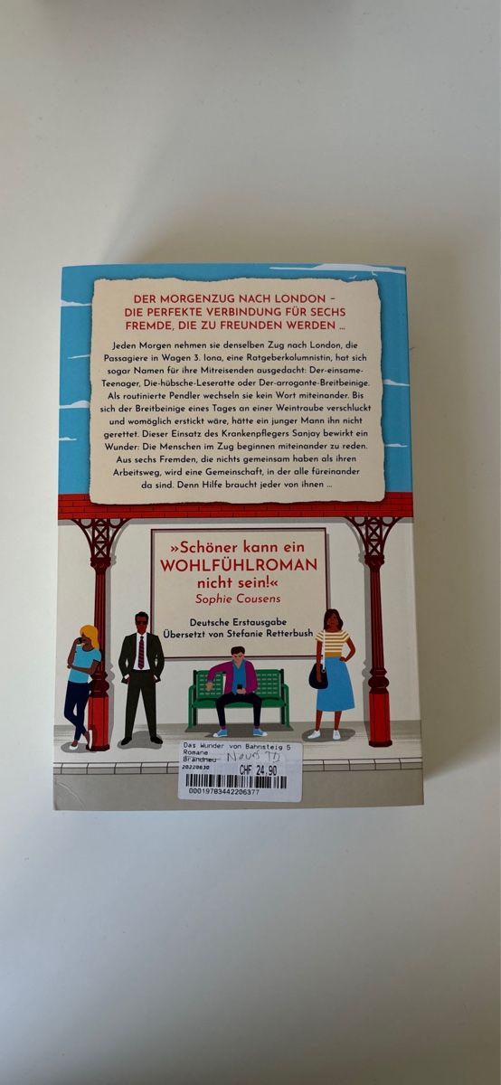 Libri: Clare Pooley: Das Wunder von Bahnsteig 5 – Nuovo (secondo la descrizione) da Niederwangen b. Bern venduto da muidop 1