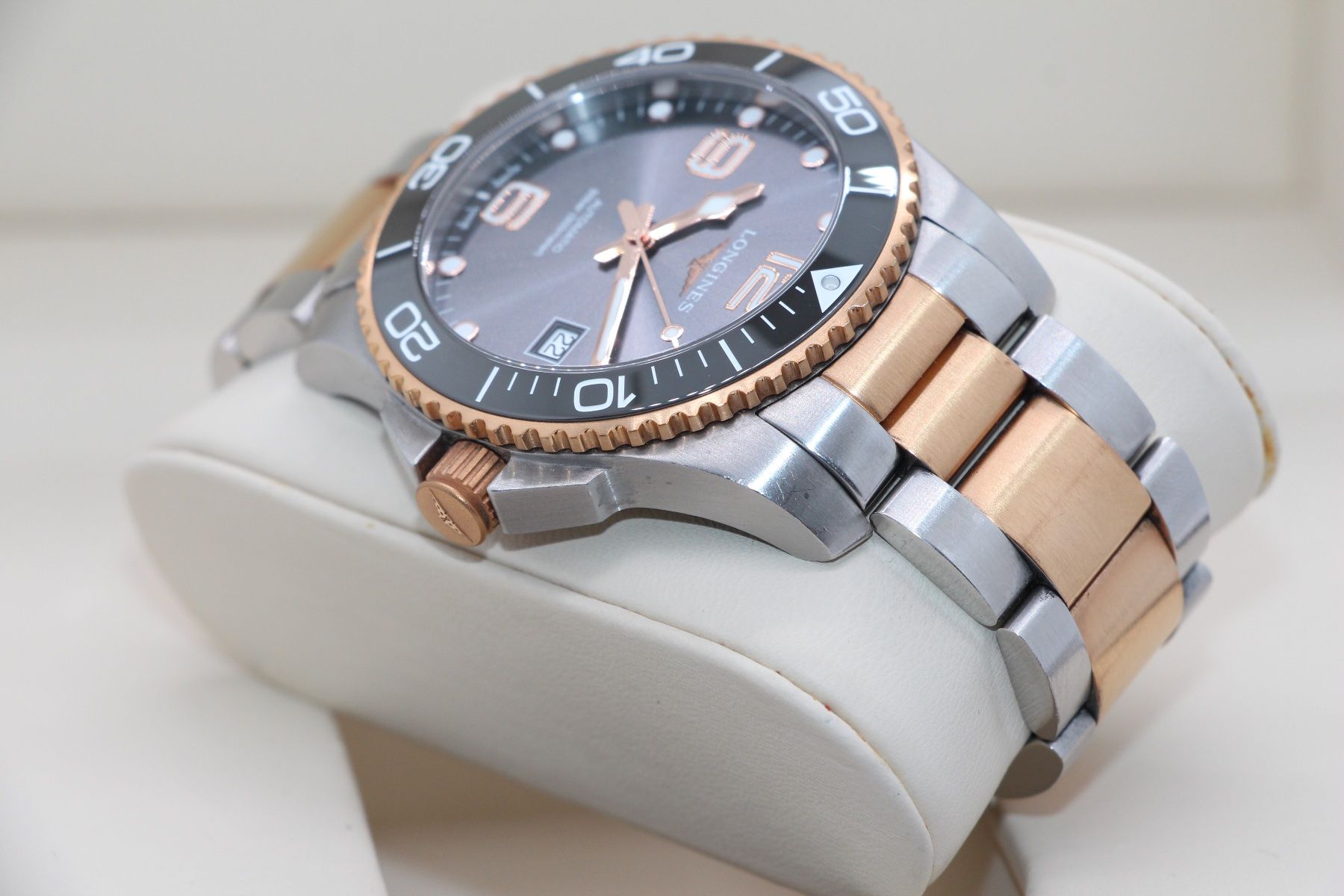 Longines Orologi: Longines HydroConquest Ref. L3.751.3.78.7, Full-Set, 1. Hand – Usato da Zug venduto da eMDi_Collection 6