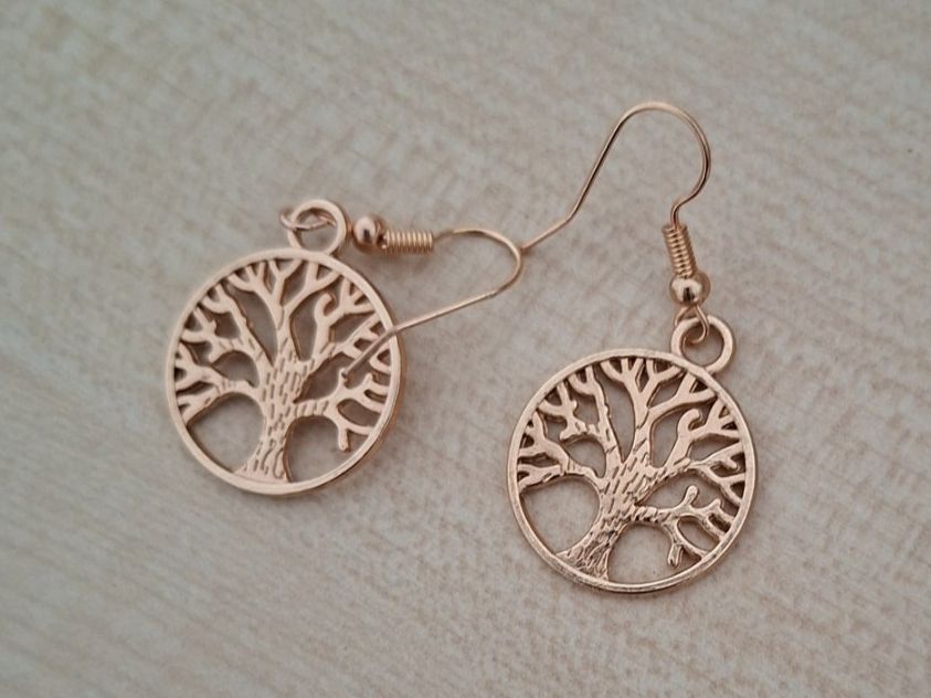 Boucles d'oreille: Schöne Lebensbaum Ohrhänger – Neuf (Voir description) à Reinach AG par nicki024 1