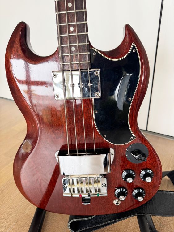 Gibson EB-3 Bass Guitar Cherry 1968, Part of Frank Simes (Gebraucht) in ...