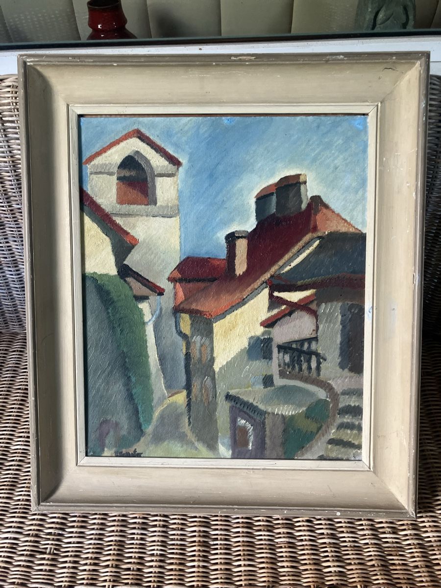 Gemälde: Peinture, Eglise de St Saphorin – Gebraucht aus La Tour-de-Peilz von mon_pd6m