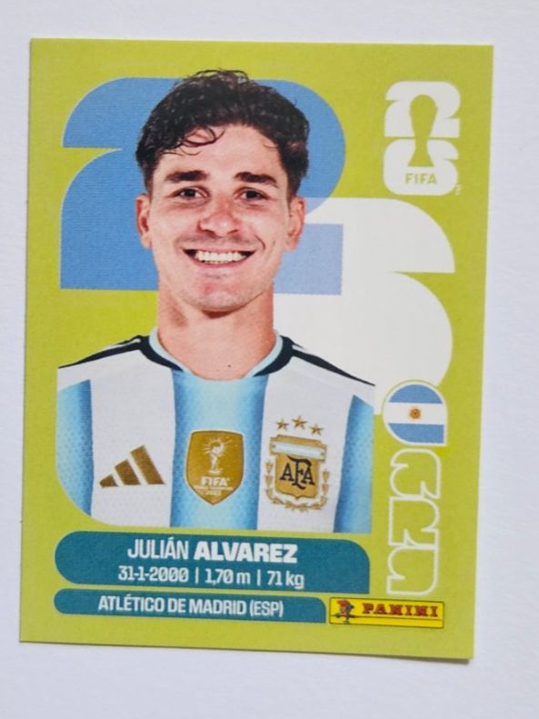 Panini Cartes à collectionner: Panini 2026 Julian Alvarez ARG 19 – Neuf (Voir description) à Malans GR par Ovi83