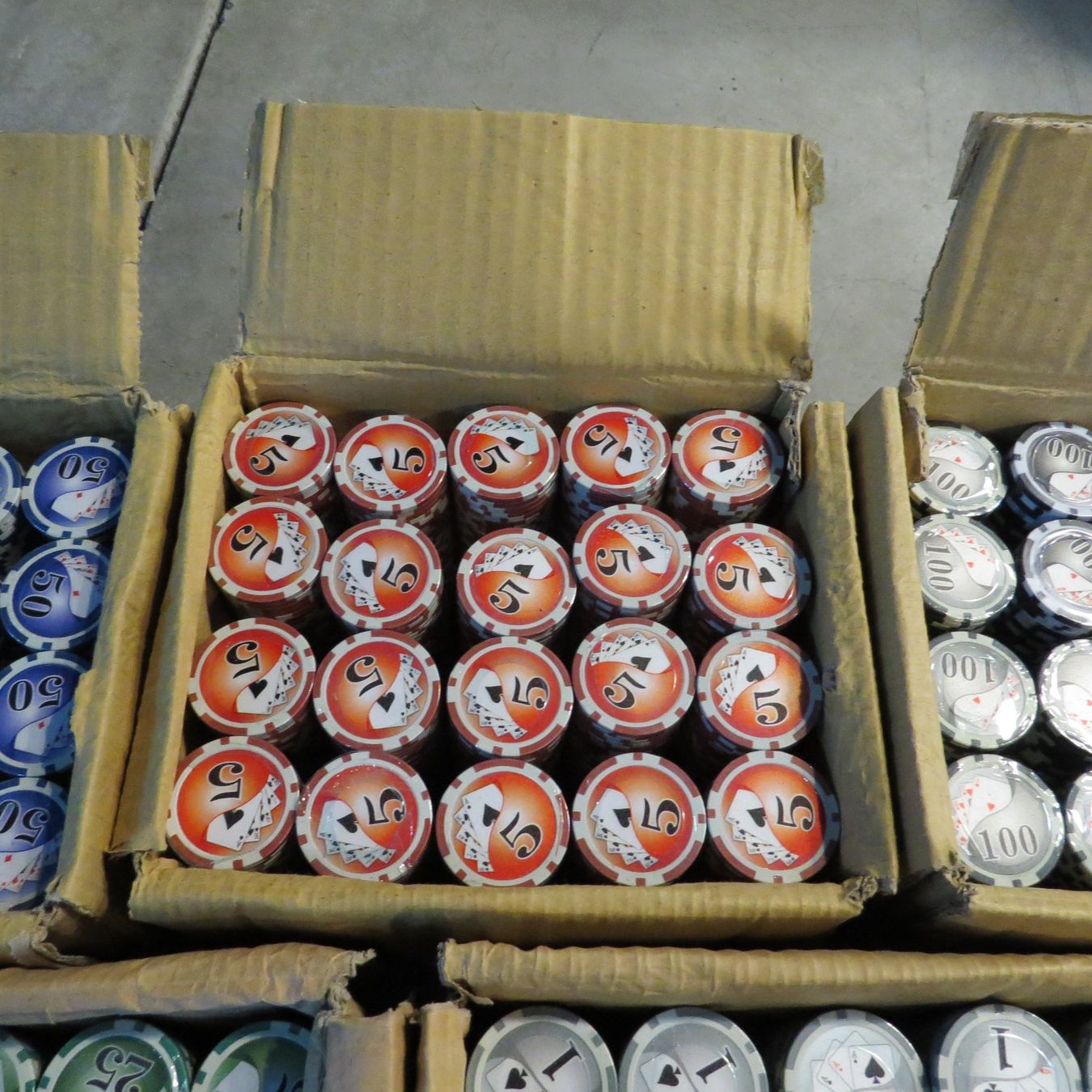 Spiele: POKER-CHIPS – Neu und originalverpackt aus Oberlunkhofen von Paco1 2