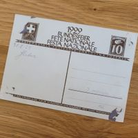 Carte Fête National Bundesfeier Karte 1929