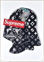 Death NYC Pop Art Druck " Vuitton Supreme Darth Vader Mask