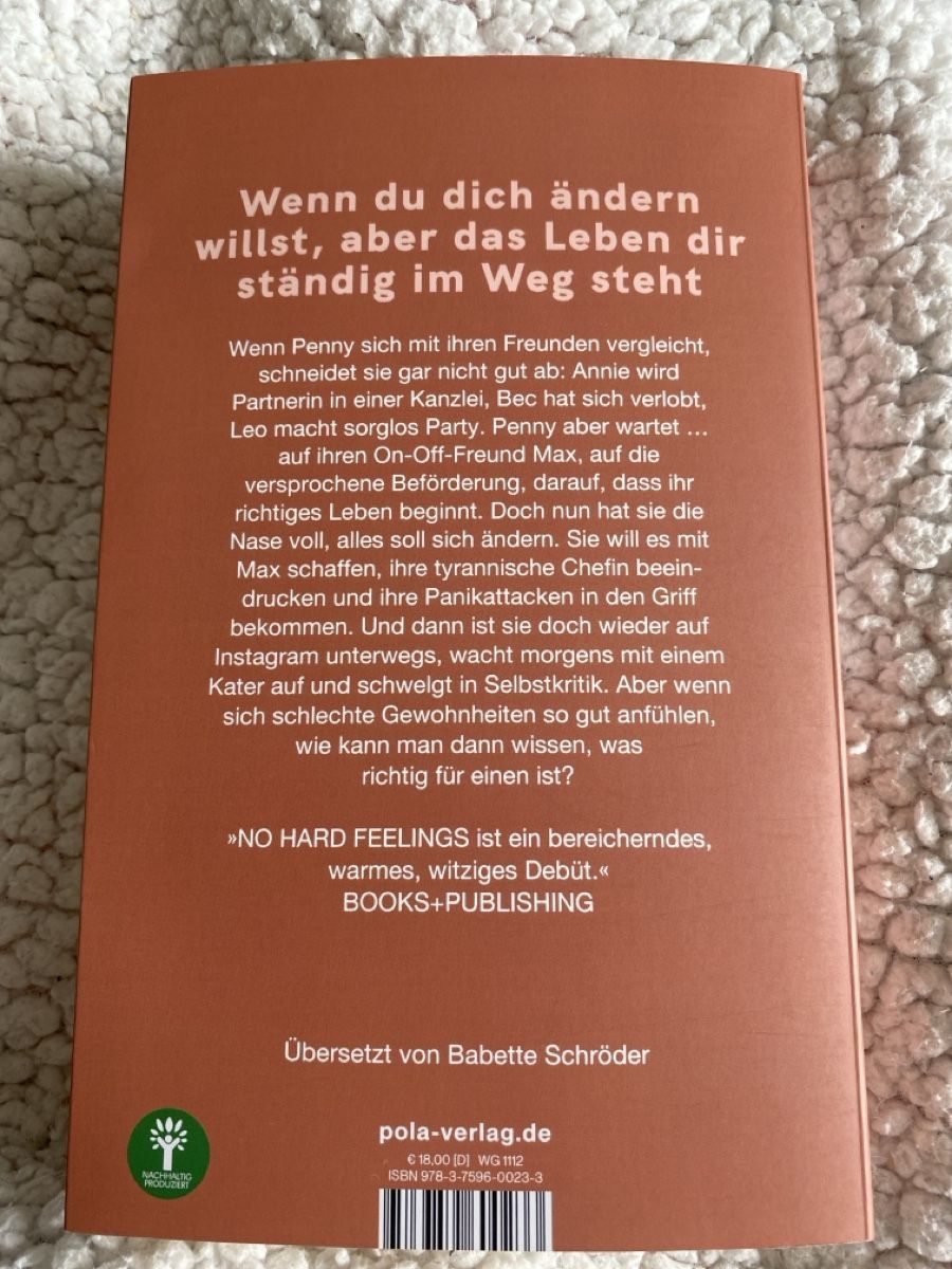 Libri: Buch No Hard Feelings – Usato da Schönenwerd venduto da mea_k6hp 1