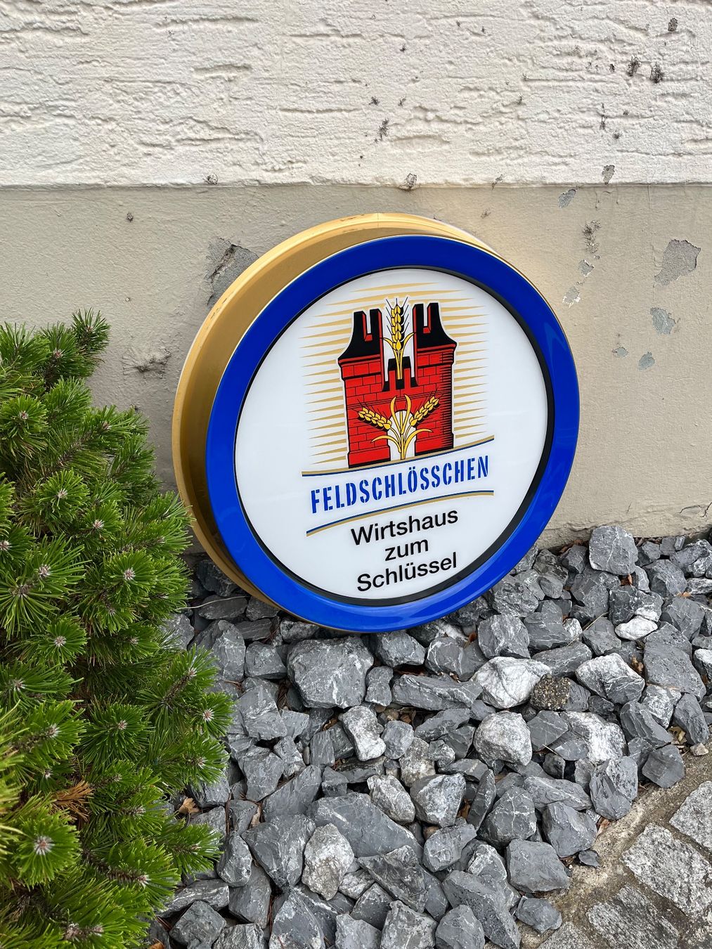 Feldschlösschen Insegne: Feldschlösschen - Leuchtreklame-Schild – Usato da Erlinsbach venduto da Stu-ff 3