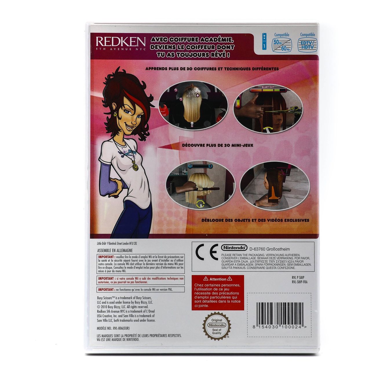 Spiele: Coiffure Académie - WII – Gebraucht aus Paudex von dindeboy 1
