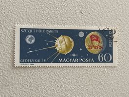 Cosmo und Space Theme Briefmarke