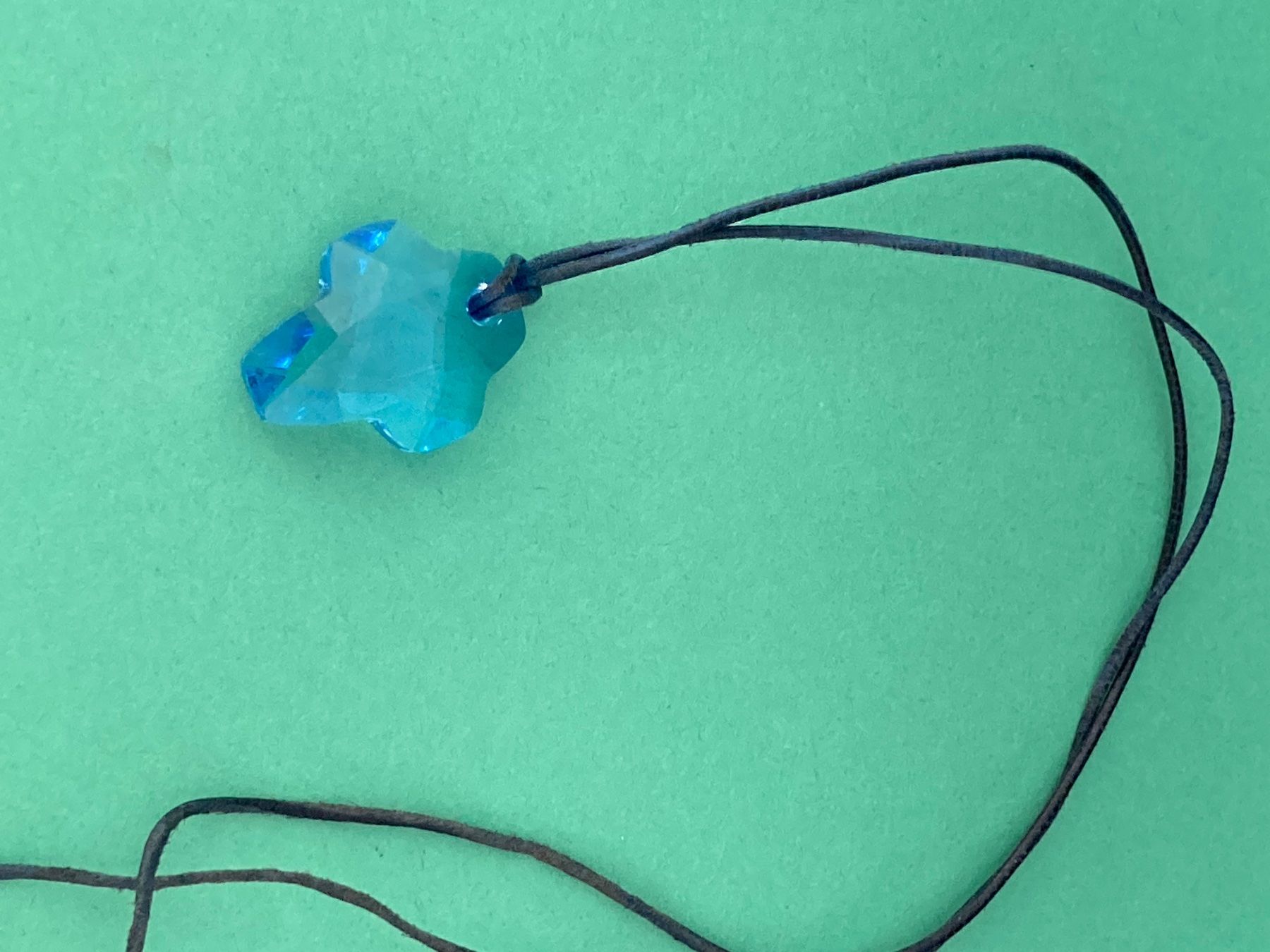 Ciondoli: Anhänger Blaues Glaskreuz – Usato da Laufen venduto da Trendmarket 8