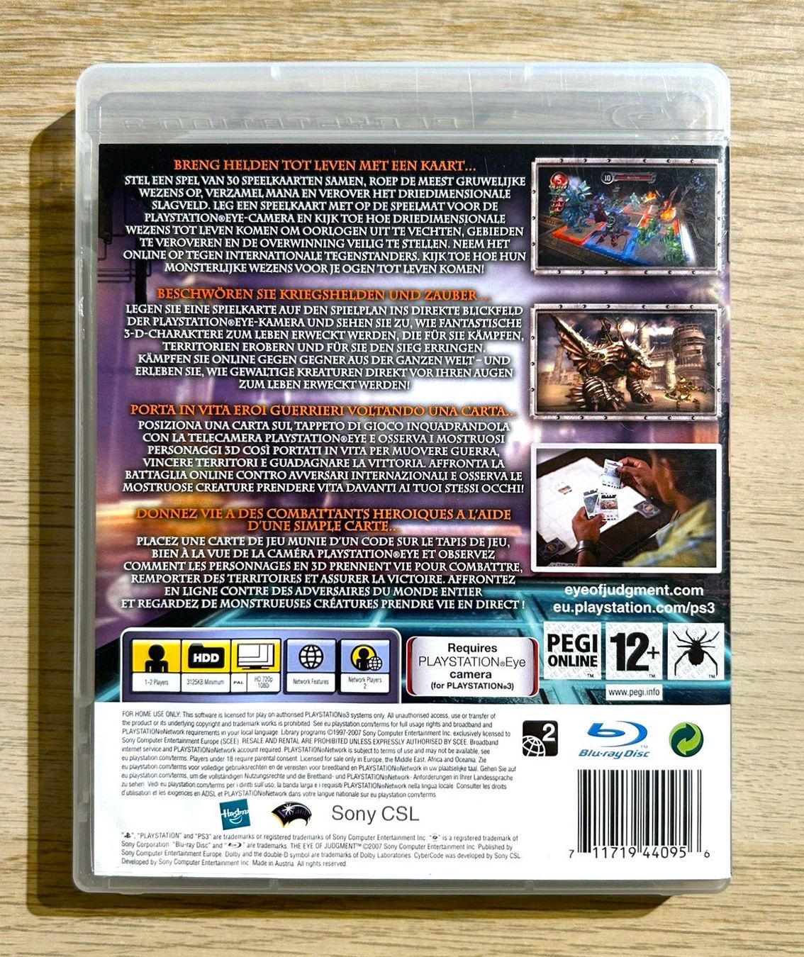 Sony Giochi: The Eye of Judgment PS3 – Usato da St. Gallen venduto da Alpine.Arcade 1