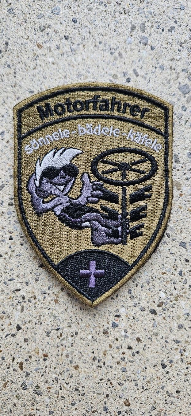 Schweizer Armee Placchette & Badge: *** Zug,s Badge mit klett *** – Nuovo e nell'imballaggio originale da Riedholz venduto da fr_sIruP