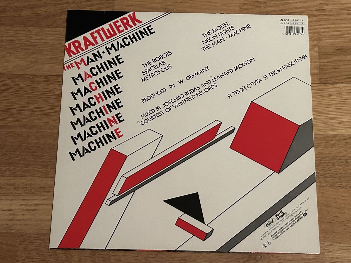 Dischi in vinile: Kraftwerk. The Man Machine – Usato da Faulensee venduto da Mizuno06 1
