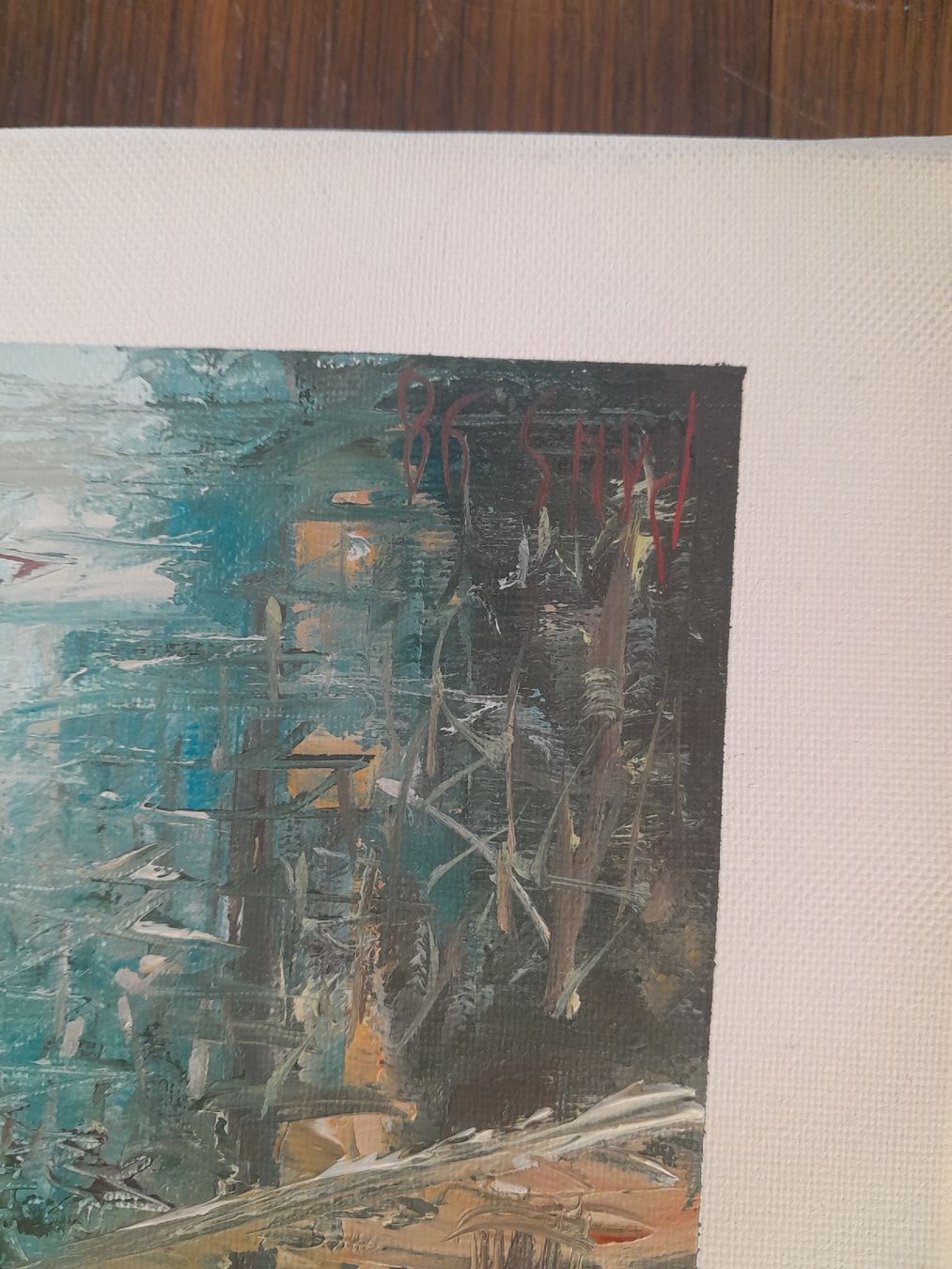 Gemälde: Ölgemälde Paris Eiffelturm, Tasko Kordalov – Gebraucht aus Rossrüti von Hansi778 2