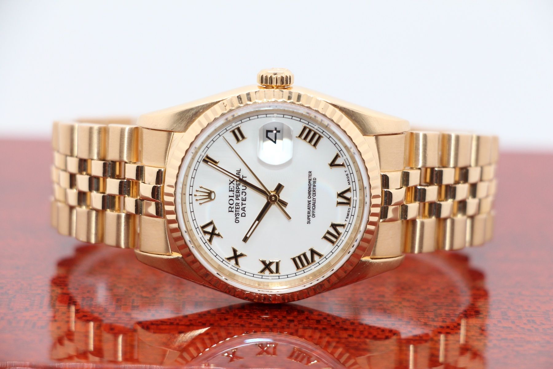 Rolex Orologi: Rolex Datejust 36 18K Gold Ref. 16238, ca. 1991 Original Box – Usato da Zug venduto da eMDi_Collection