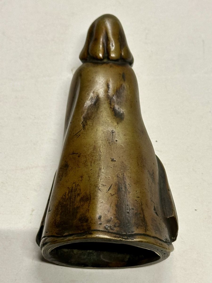 Campanacci mucche: Statuette en bronze, cloche de table. – Usato da Genève venduto da Tom6 2
